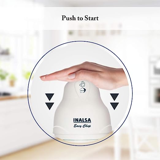 Inalsa Easy Chop 250W Electric Mini Chopper, White Inalsa Easy Chop 250W Electric Mini Chopper, White